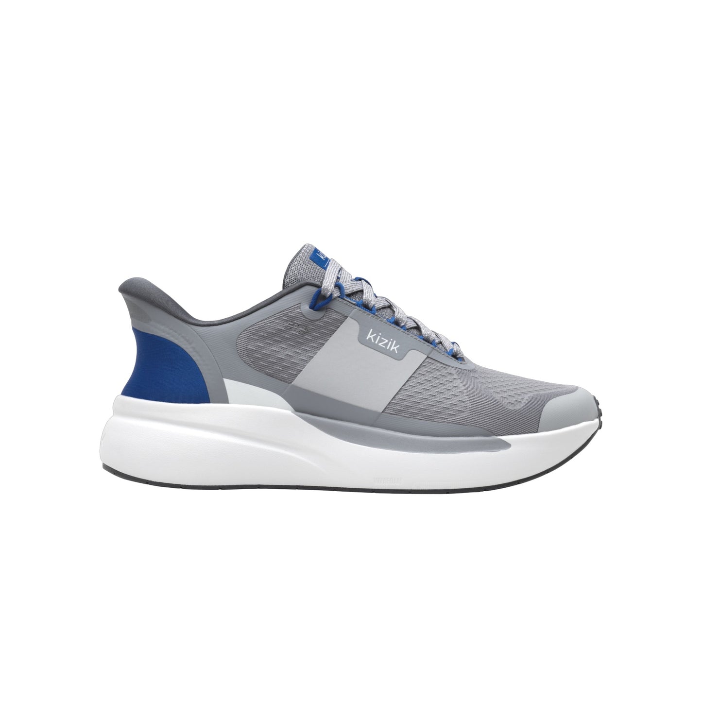 KIZIK SHOES - Men's Freedom Run Alloy/Blue