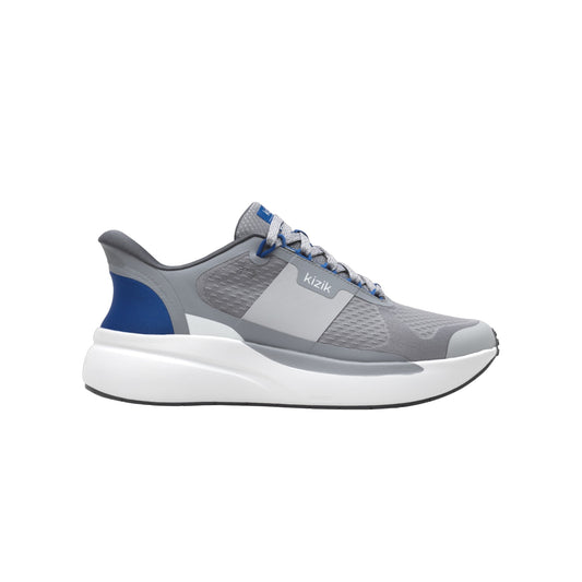 KIZIK SHOES - Men's Freedom Run Alloy/Blue