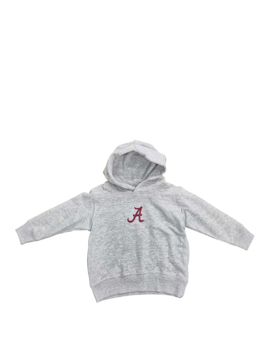 Alabama Football Hoodie in Heather Grey