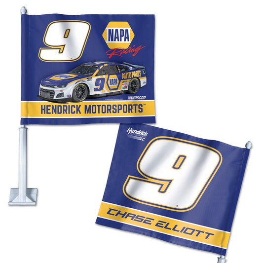 Chase Elliott  11.75'' x 14'' Double-Sided Car Flag