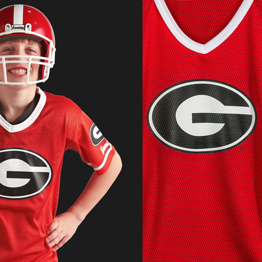 Georgia Bulldogs Youth Franklin Sports Deluxe Uniform Set