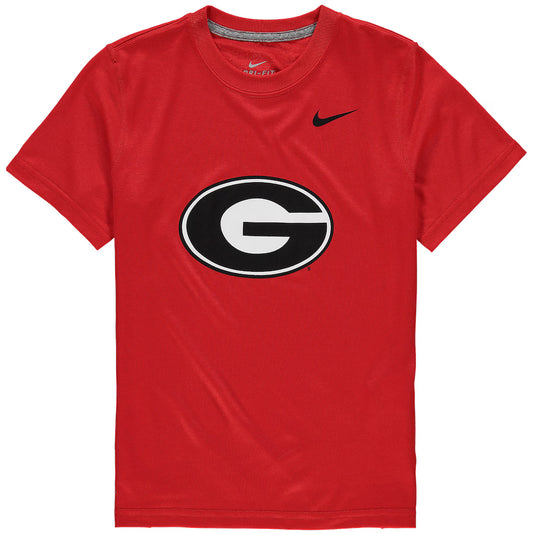 Georgia Bulldogs Nike Youth Logo Legend Performance T-Shirt - Red